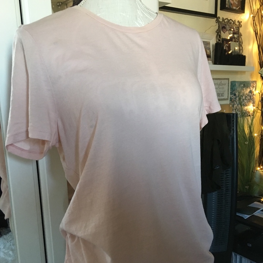 Lightweight Pink Old Navy Sheer Tee